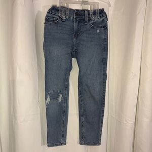 Abercrombie Kids Distressed Blue Skinny Jeans size 5/6